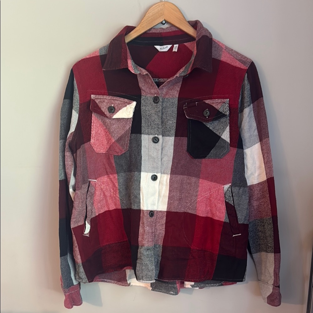 Woolrich Womens Cotten Flannel Shacket Size Large